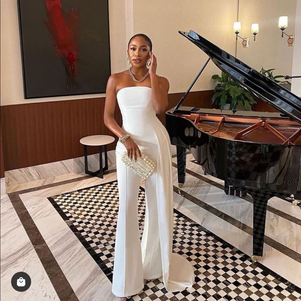 BRIDAL Nadine Merabi Faye Tope & Charolette Pants